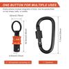 5PCS Socket Holder Keychain 1/2" 3/8" Socket Organizer with Quick Release and Clip for Construction Workers, Carpenter Mechanics