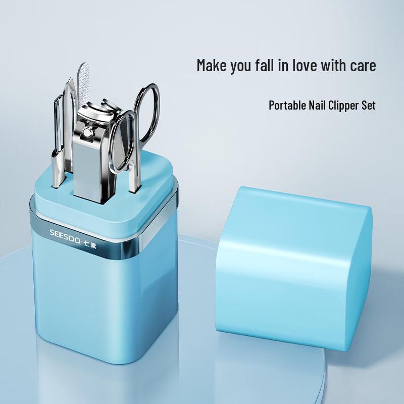 Seesoo 6-Piece Vertical Nail Clipper Set