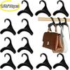 1/5/10pcs Bag Hanger Hook Handbag Hat Scarf Storage Rack Wardrobe Backpack Hook Handbag Holder Space Saving Storage Rack