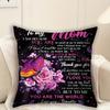 1Pc Butterfly Fashion Pillow Cover, The Perfect Gift For Mothers, Mother’S Day, Valentine’S Day. Pillow Insert Not Included.