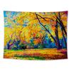 Wall Hanging Tapestry Sunflower Lavender Oil Painting Landscape  Room Decoration Background Cloth
