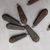 Hexagonal Sea Fishing Lead Sinker with Ring - Iron Weight Fishing Accessory