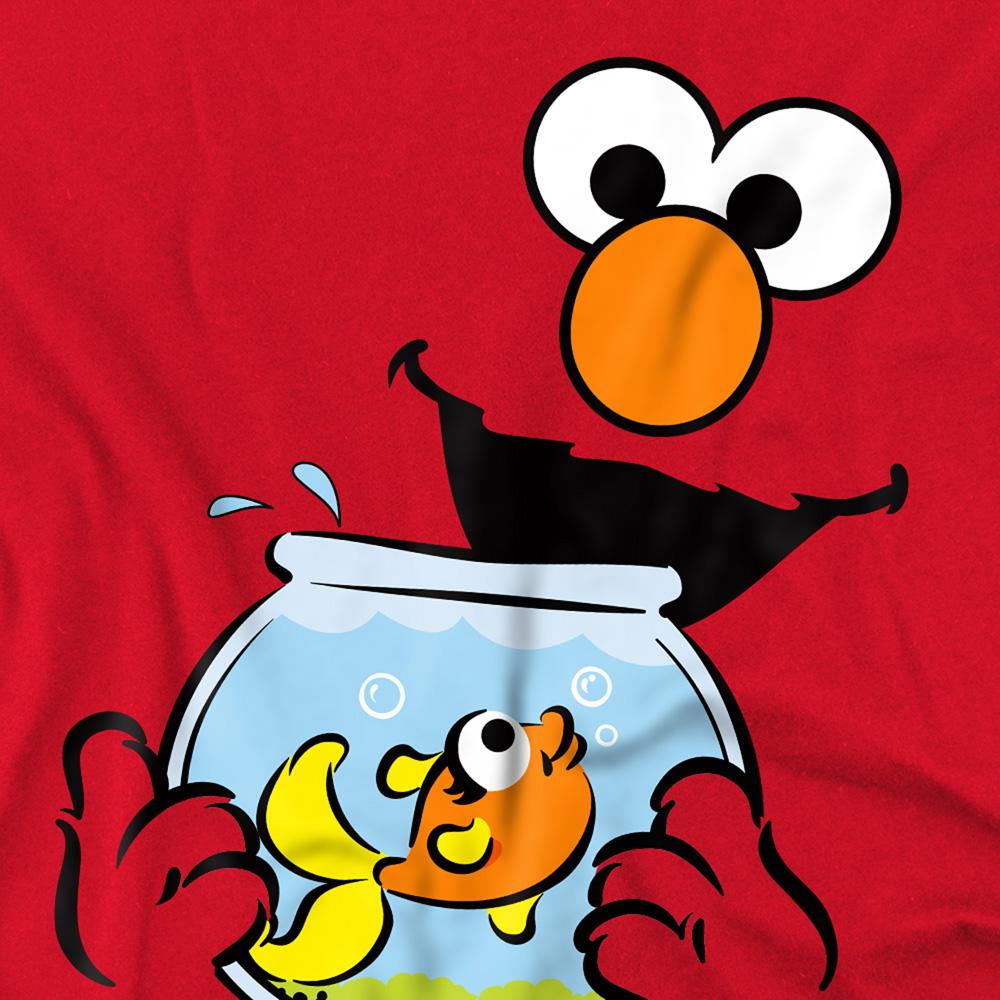Sesame Street Unisex Adult Elmo & Dorothy Face T-Shirt
