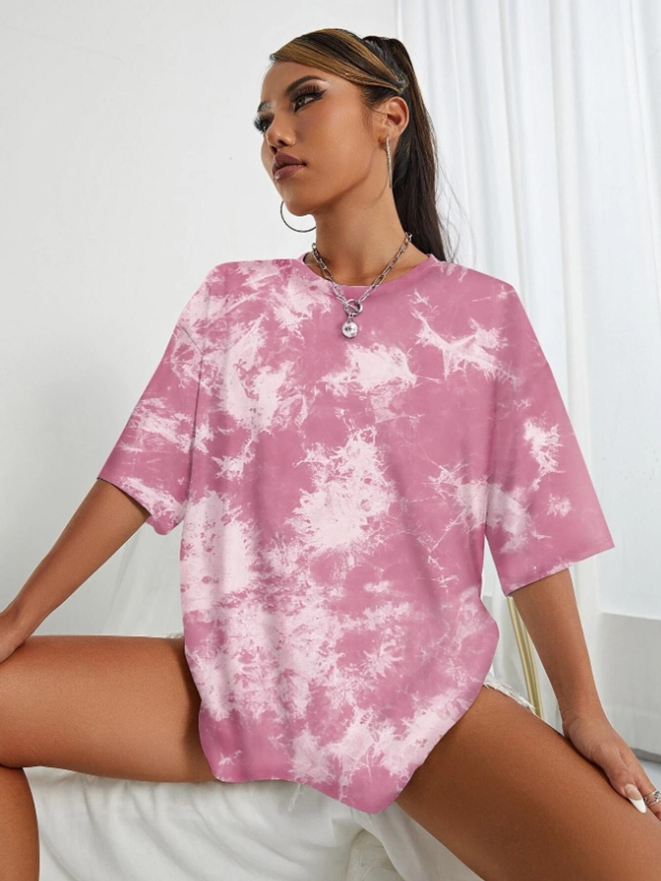 

Весна и лето Повседневная женская футболка с 3D-принтом Спортивная футболка с короткими рукавами и круглым вырезом Женская одежда S