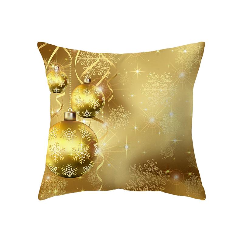 Vánoční téma Vánoční dekorace Vzor tisku Potah na polštář Domů Obývací pokoj Dekorace na pohovku Potah na polštář
