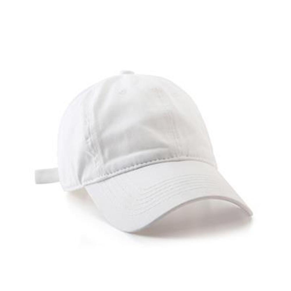 

Retro Solid Color Baseball Cap Woman Man Soft Top Outdoor Sports Sunshade Hat