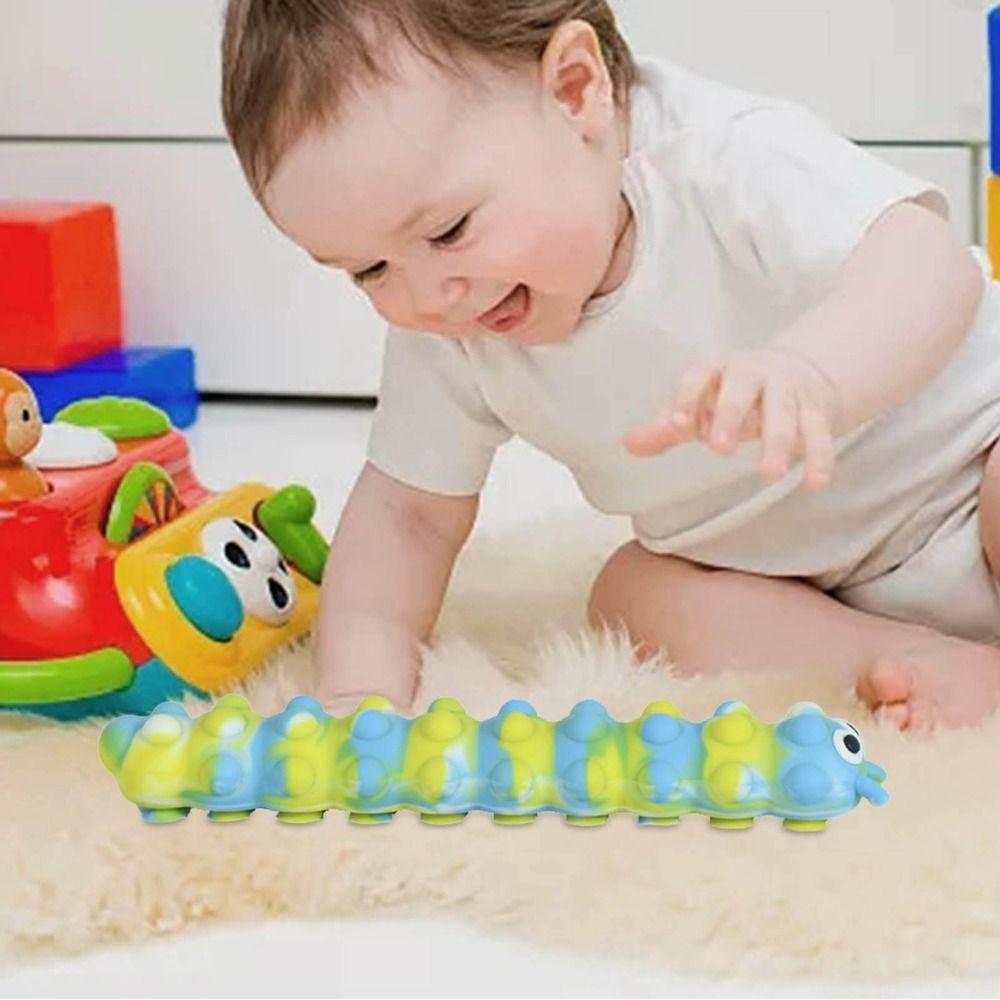 Toy For Kids Gift Suction Cup Toys Fidget Sucker Toys Caterpillar Caterpillar Sucker Bubble