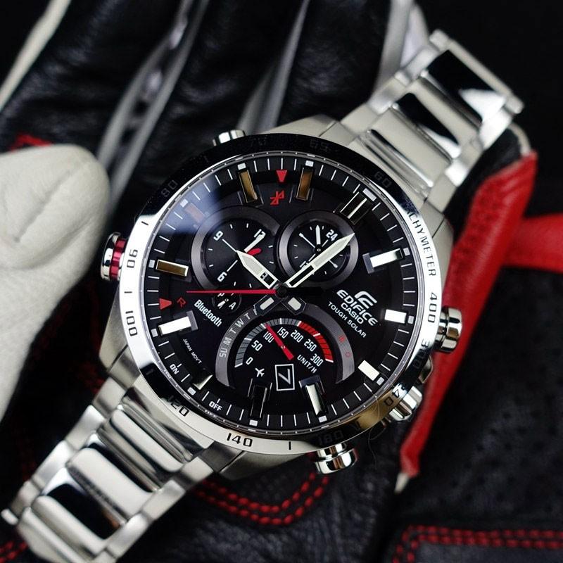 CASIO Men EDIFICE Black Watch EQB-501XD-1A EQB-501XD-1A
