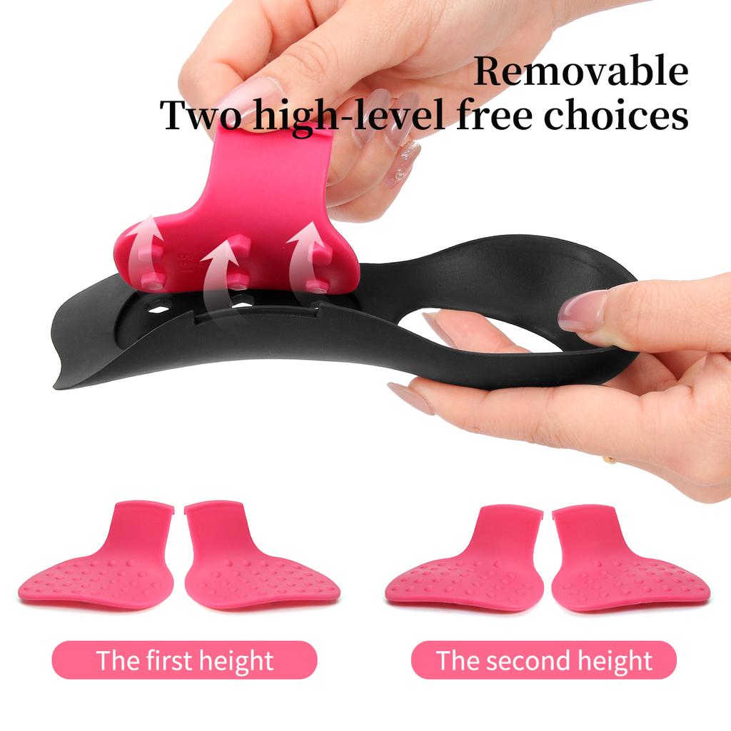 New Upgraded Arch Support Insoles, Removable In Height-Increasing Arch Pads, Suitable for X-Shaped Legs and Flat Feet.