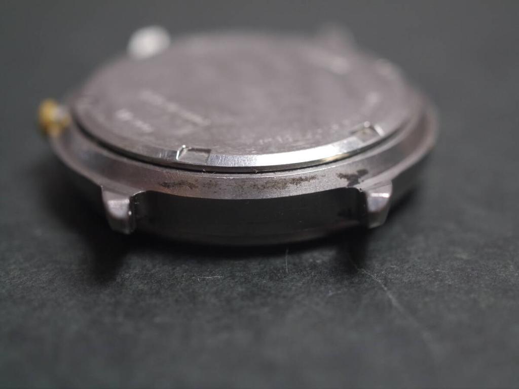 SEIKO Spirit Quartz Date Titanium Watch 3-Hand 7N42-8060 Men's ab562