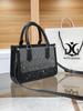 Gradient Rhinestone Tote Bag - Women's High-End, Large Capacity, Diamond-Studded Shoulder Handbag