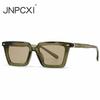  Ins Popular Fashion Cat Eye Sunglasses Men Gradient Shades UV400 Retro Rivets Decoration Women Sun Glasses