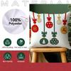 Christmas Themed Decor Pillowcase Printed Polyester 40/45/50Cm Throw Pillowcover Decorative Sofa Cushion Pillowslip Home Decor