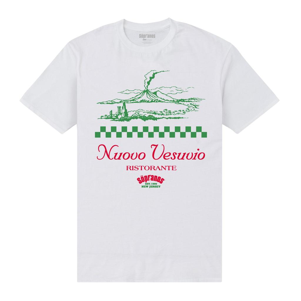 The Sopranos Unisex Adult Nuovo Vesuvio T-Shirt