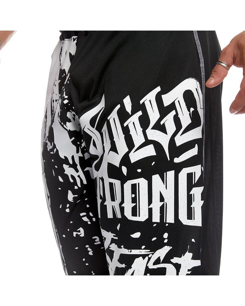 Muscle Fitness Men's Quick-Dry Printed Training Pants – Autumn/Winter Collection