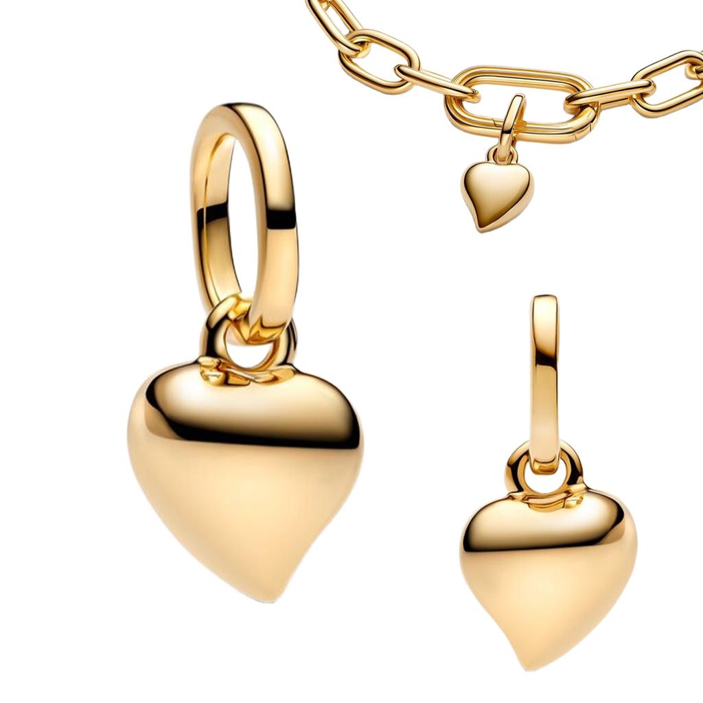 Vintage Copper Charms Plum Blossom Snake Seal Pendants Beads For Original Bracelets Necklace Women Diy Jewelry Gift