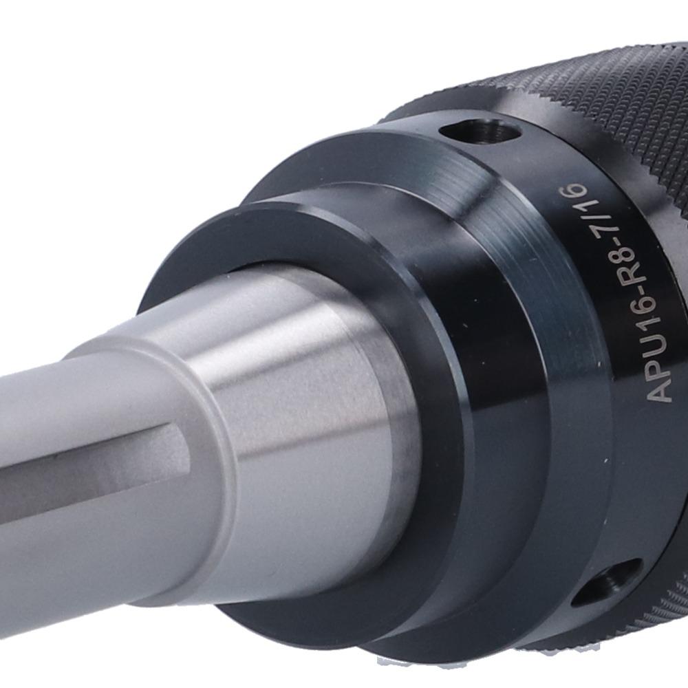 Straight Shank Keyless Drill Chuck R8 Taper Precision Drill Chuck For Drill Press