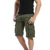 Men's Casual  Color Outdoors Pocket Beach Work  Trouser Cargo Shorts Pant