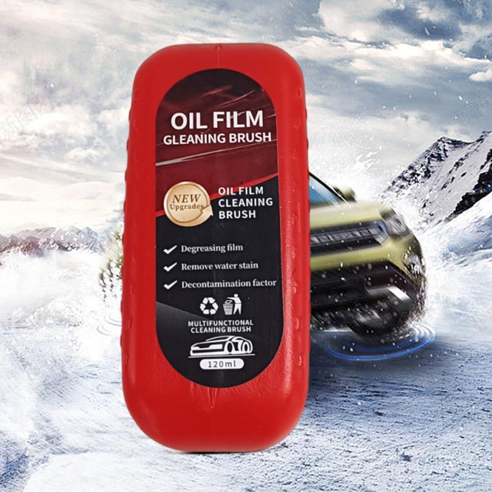 Windshield Oil Film Cleaner Car Windshield Cleaner Removes Dirt Glass Polishing Agent Powerful Windshield Oil Film Stain Removal