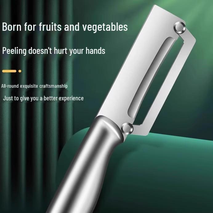 Stainless Steel Kitchen Peeler for Kohlrabi - New User 0.01 Offer