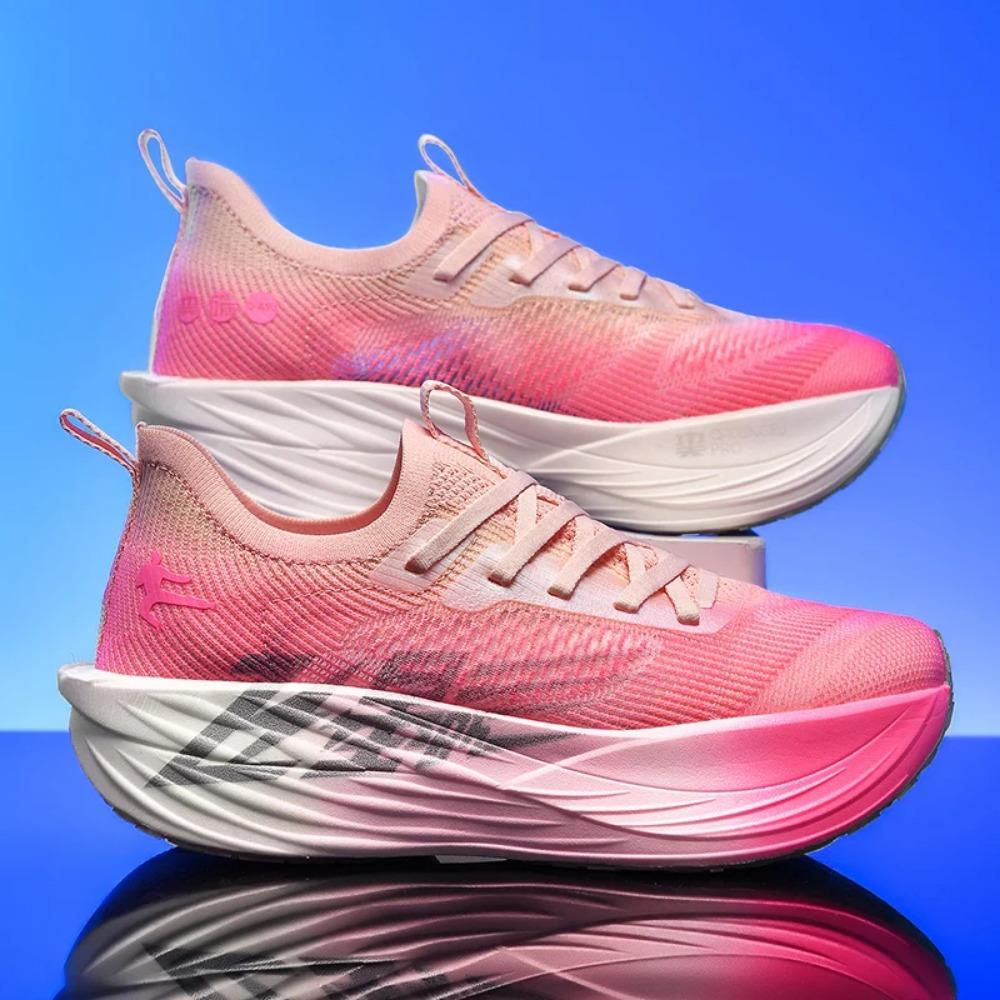 Couple Style Men's and Women's Running Shoes New Full Sole Carbon Plate High-Quality Running Shoes2025Summer Breathable Season