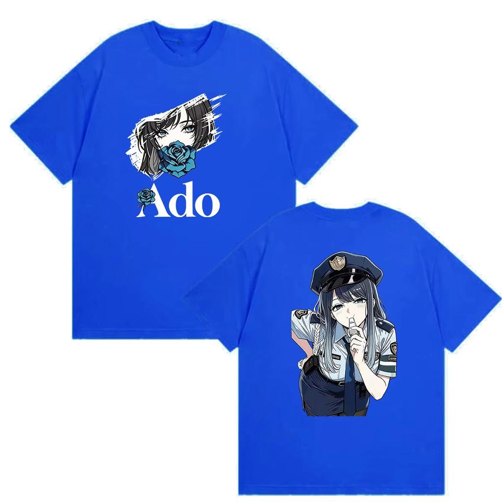 Hot Summer Japanese Singer Ado Tour 2026 Graphic T-Shirt Men Women Vintage Fashion Cute T-shirt Hip Hop Vintage Short Sleeve T-shirt