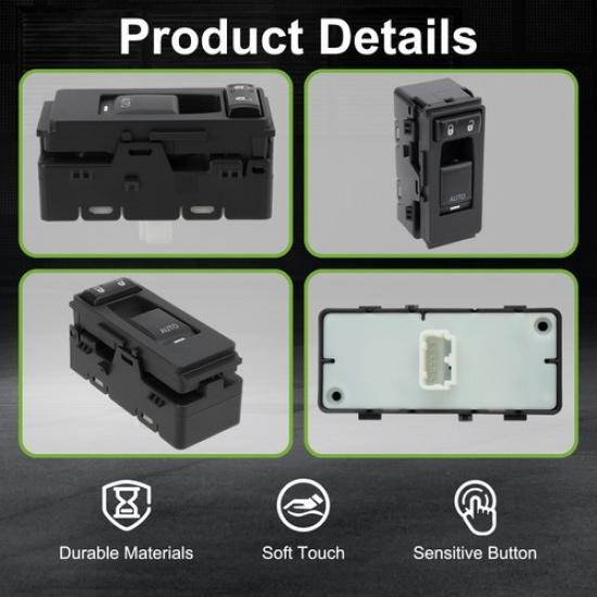 Window Control Switch for 07-14 Chrysler/Dodge Avenger/Jeep Commander V7700005AA