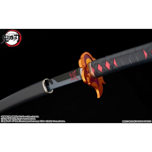 TAMASHII NATIONS PROPLICA Demon Slayer: Kimetsu no Yaiba Nichirin Sword (Tanjiro Kamado) Kyojuro Rengoku Tsuba Ver. Approx. 880mm ABS & Diecast Painte