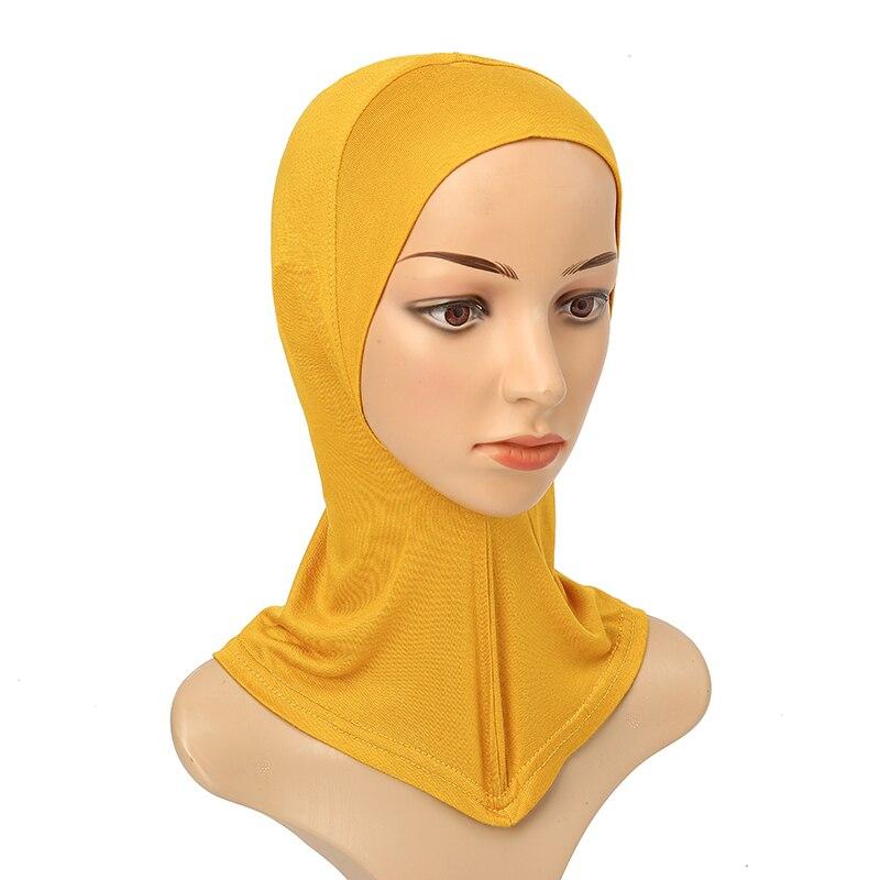 Muslimische Vollabdeckung Unterkappe Damen Baumwoll-Jersey Hijab Elastische Haube Einfaches Untertuch Mode Inneres Stirnband Turban