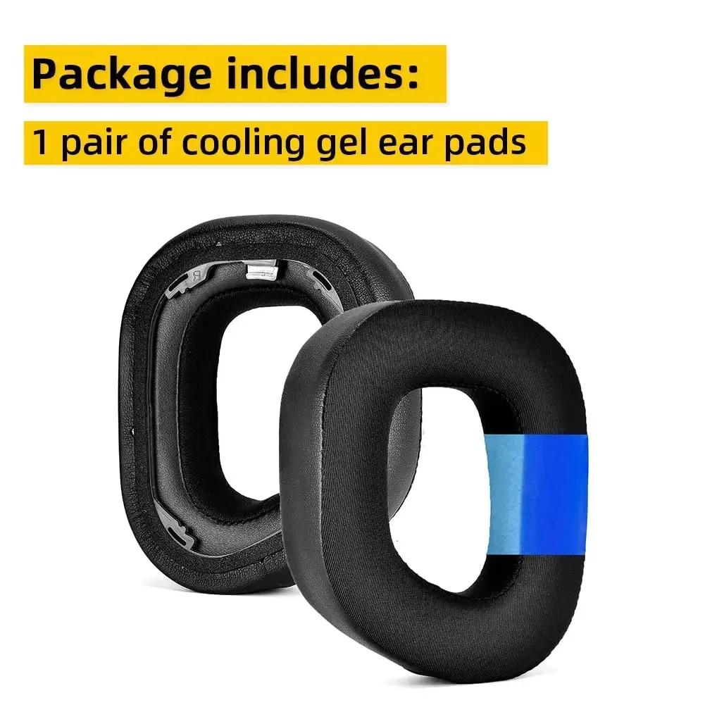 Replacement Ear Pads Ear Muffs Covers Highquality Ear Cushions Cooling Gel Earpads Suitable for Corsair HS80 RGB Gaming Headset