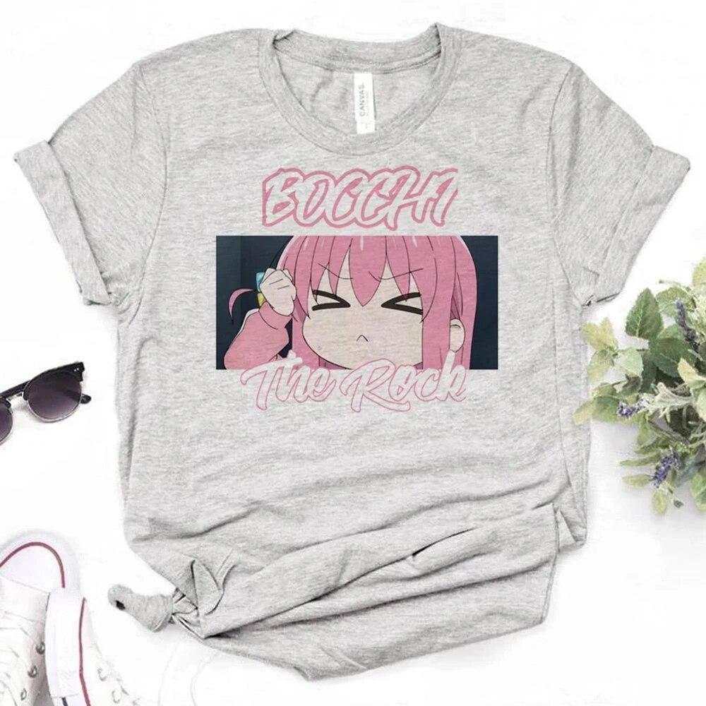 Bocchi the Rock t shirt women summer funny graphic t-shirts girl manga designer graphic clothes Unisex