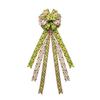 Christmas Tree Bow Red And Green Polka Dot Large Decorative Gift Bow Christmas Decoration.