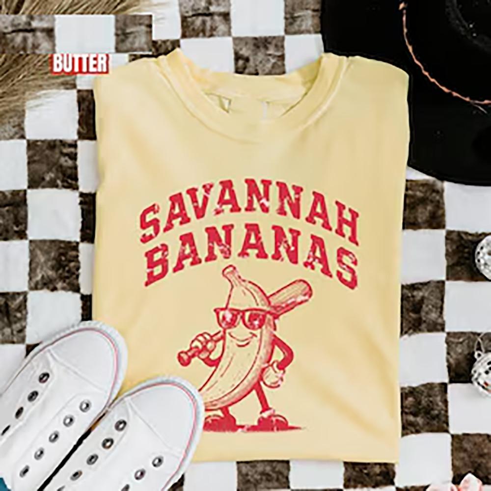 

Savannah Bananas Tee T Shirt Men And Women Size S-5XL HOT BTT414 Unisex T-Shirt L