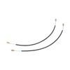 2pcs Nylon Material Cello Tail Rope Black Color Cello Tailpiece Cello Accessory  For 3/4 4/4 Cello