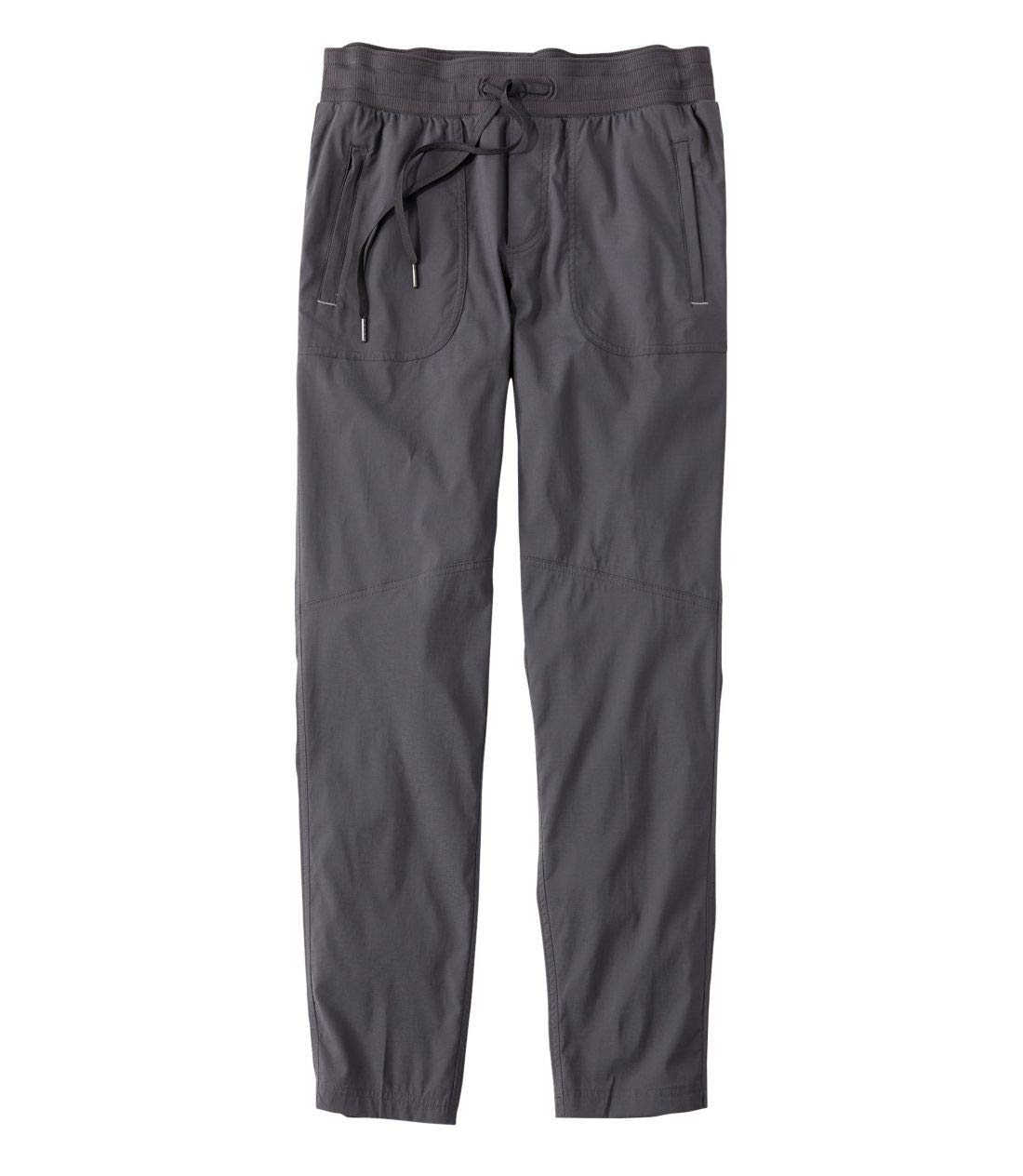 

LL Bean Women s Vista Camp Pants, Slim Leg, US Fit, Petite, Size Small, Gray, Granite, 1000040148