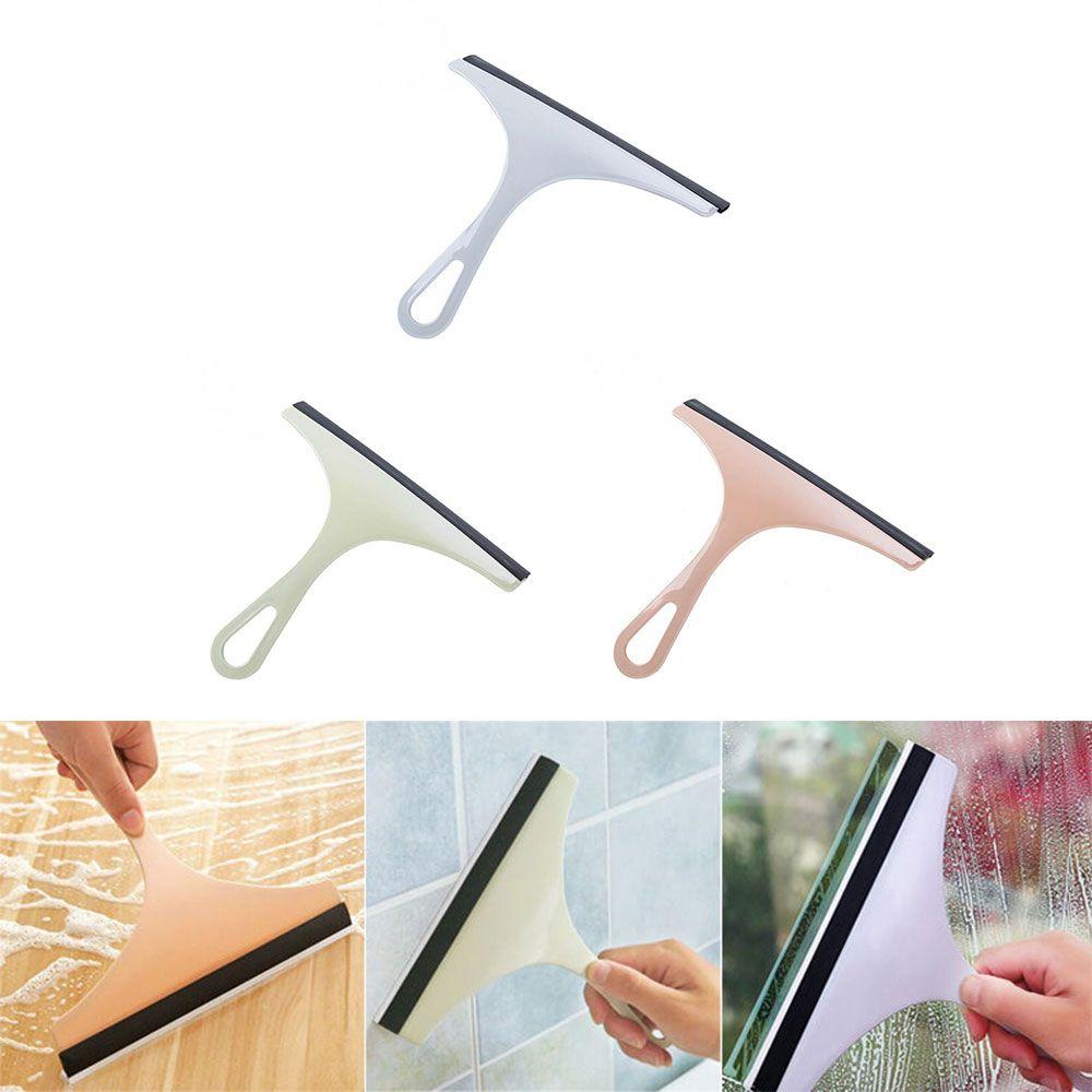 Shower Mirror Washing Glass Wiper Window Cleaner Screen Squeegee Scraper Brushes