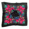 70*70cm Russian Style Floral Print Square Scarf