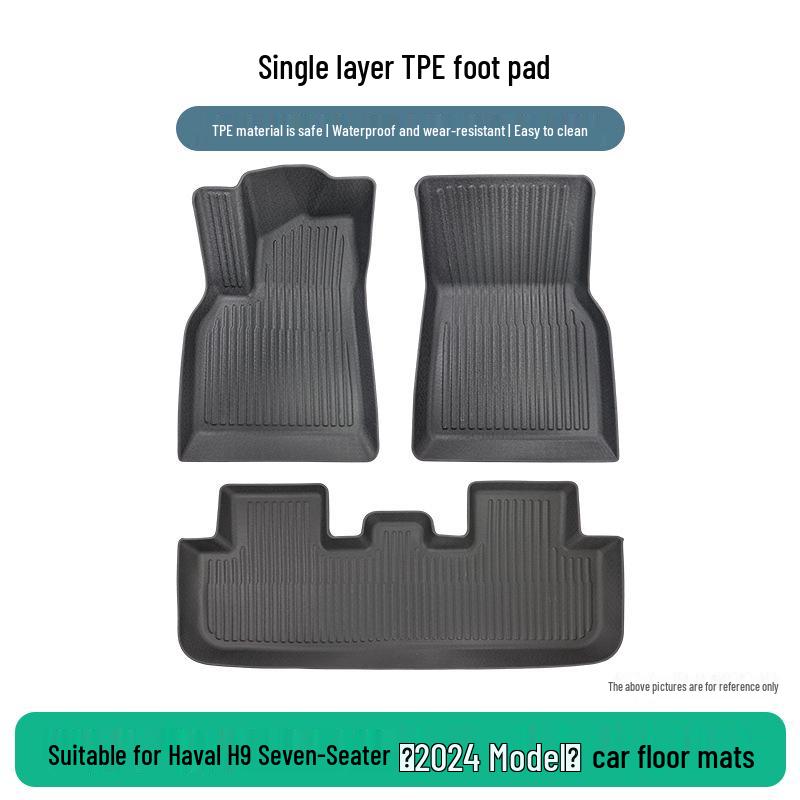 2024 Great Wall Haval H9 Seven-Seater TPE Floor Mats - Multiple Specs Available