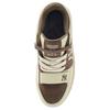 MLB New York Yankees Slip Resistant, Abrasion Resistant, Height Increasing High Top Skateboard Shoes Unisex Brown Sneakers 3ASXW015N-50BRS