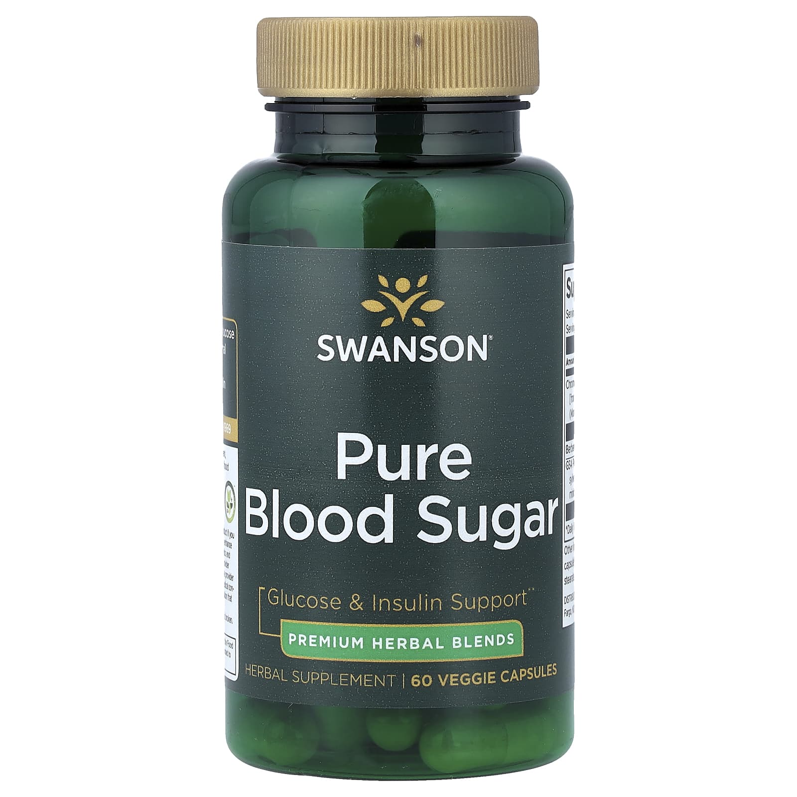 

Pure Blood Sugar, 60 Veggie Capsules