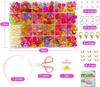 Vytung Beads DIY Accessories Bracelet Bead Toys, 24 Types, Size 2 Colors with Storage Case