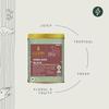 Luxmi Estates Hibis-Kiss Black Tea 100gm Tin | USDA Certified Organic Hibiscus Strawberry Black Tea | Lemongrass, Spearmint