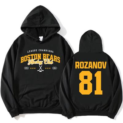 Heated Rivalry 81 Rozanov Hoodies Langarm Winter Kapuzenpullover Grafischer Druck Kleidung Damen Herren Streetwear