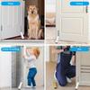 Exterior Door Stop Folding Door Stop 140x43x16mm Flexible Installation Options High-traffic Area Compatibility