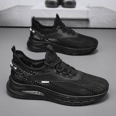 Summer Breathable Mesh Casual Shoes Hollow Comfortable Lightweight Sports Shoes Running Trendy Shoes