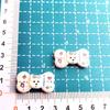 Miniature Puppy Figurine Keychain for DIY Dollhouse & Desktop Decoration