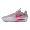 Nike GT Cut 3 Turbo Comfortable Durable Shock Absorption Wear-Resistant Breathable Low-Top Basketball Shoes Men Sneaker Pink White HV9919001