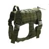 Adjustable Tactical Dog Vest & Leash Set - Anti-Shock for Large Dogs