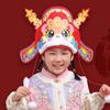 Hand Assembly Chinese New Year Hat Chinese Style Zodiac Snake Head Hat  Spring Festival