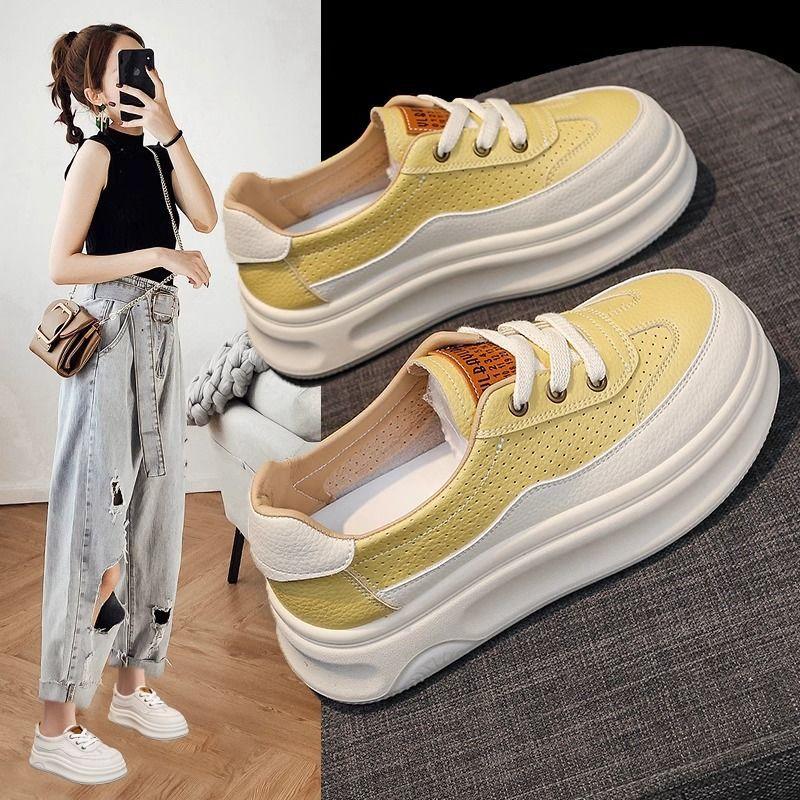 Super Fire Thick-soled Casual Women's Summer and Autumn New Versatile Sports Board Shoes Women